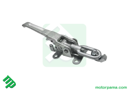 chiusura registrabile base forgiata e gancio 